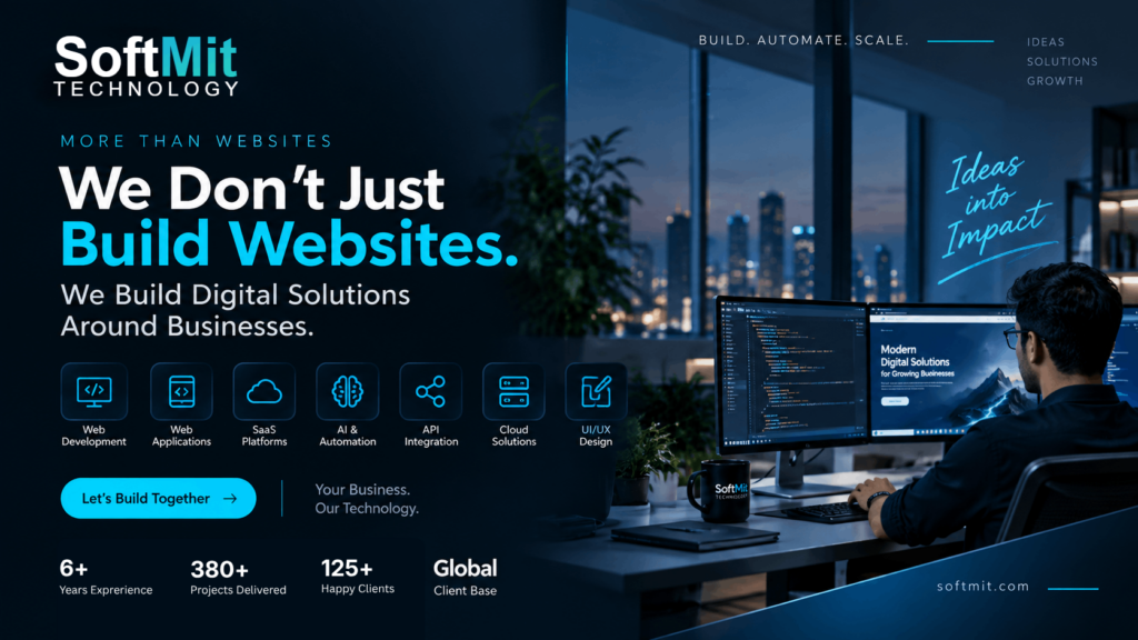 We Don’t Just Build Websites. We Build Digital Solutions Around Businesses.